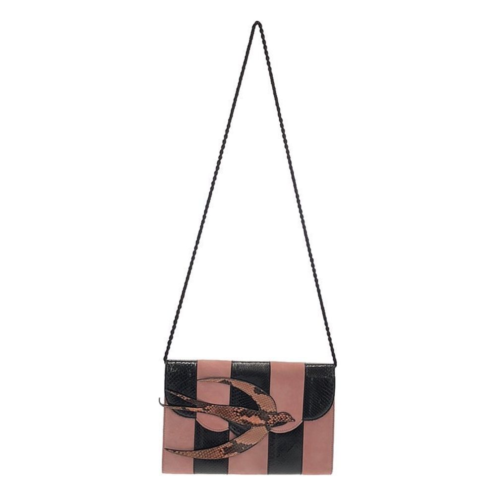 Miu Miu 2way Python Shoulder Bag Pink - image 1